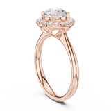 Gold Ring DDLR-629, Rose Gold