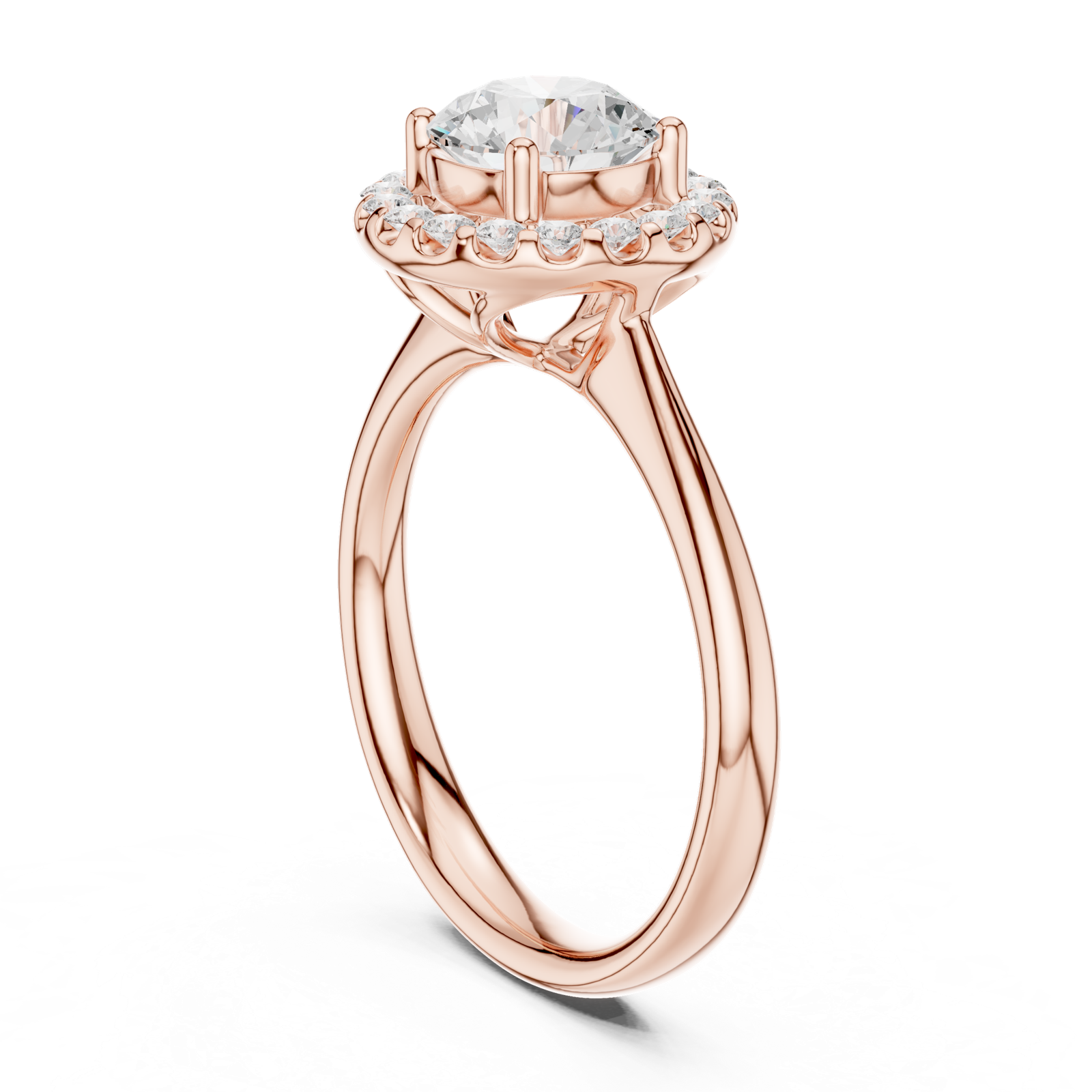 Gold Ring DDLR-629, Rose Gold