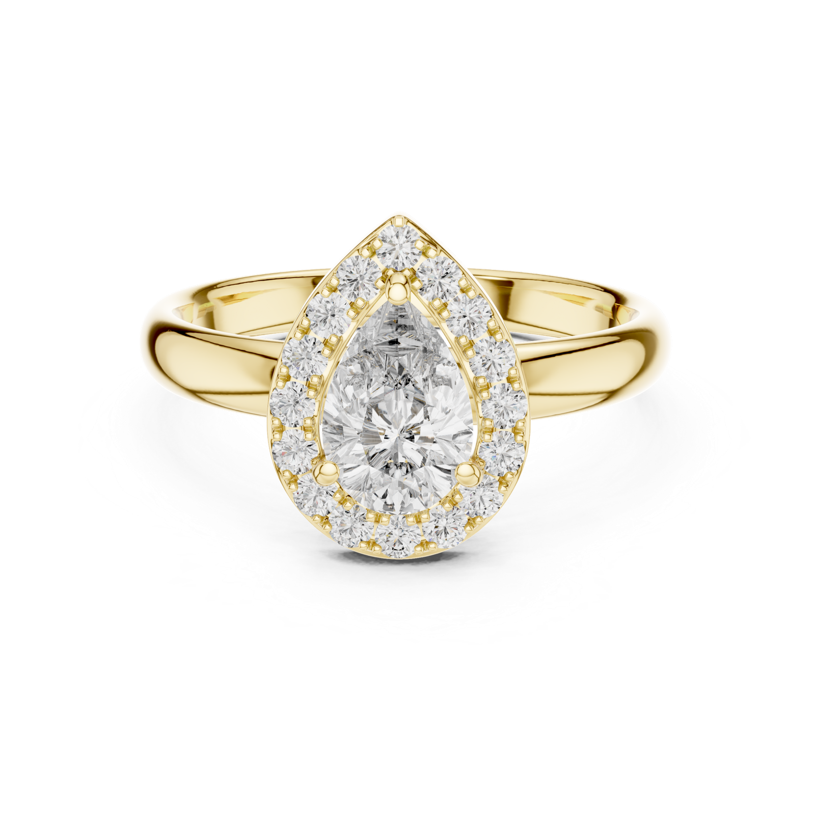 Gold Ring LR-0174, Yellow Gold