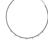 Gold Necklace GNK-0009, White Gold, view 2
