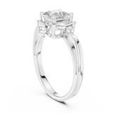 Gold Ring DDLR-514, White Gold, view 1
