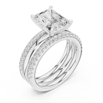 Gold Ring DDLR-950, White Gold, view 2