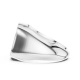 Gold Ring SBMR(1), White Gold, view 3
