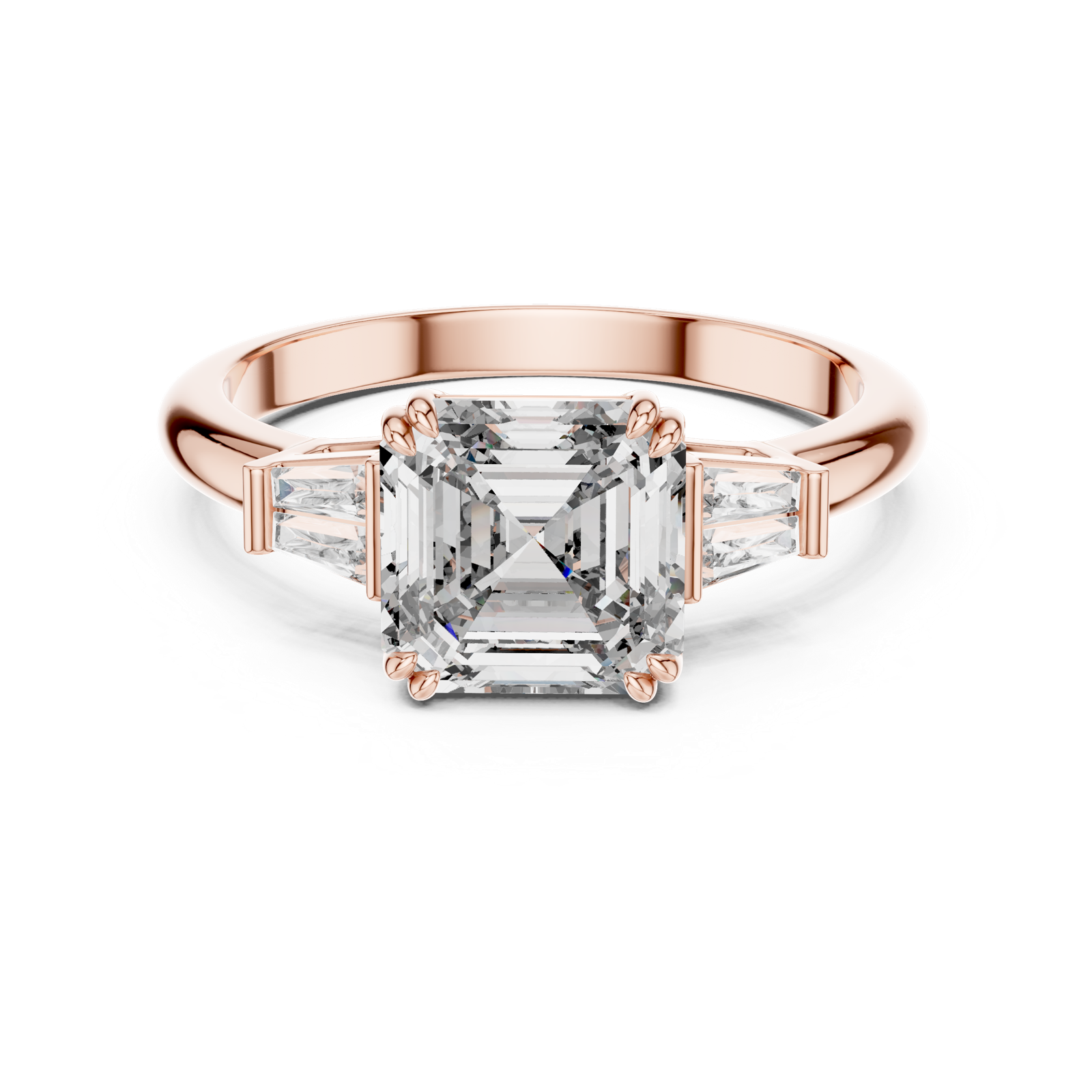 Gold Ring LR-0052, Rose Gold