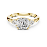 Gold Ring DDLR-850, Yellow Gold, view 4
