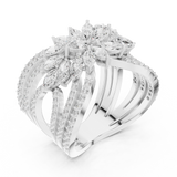 Gold Ring SBWR(67), White Gold, view 2