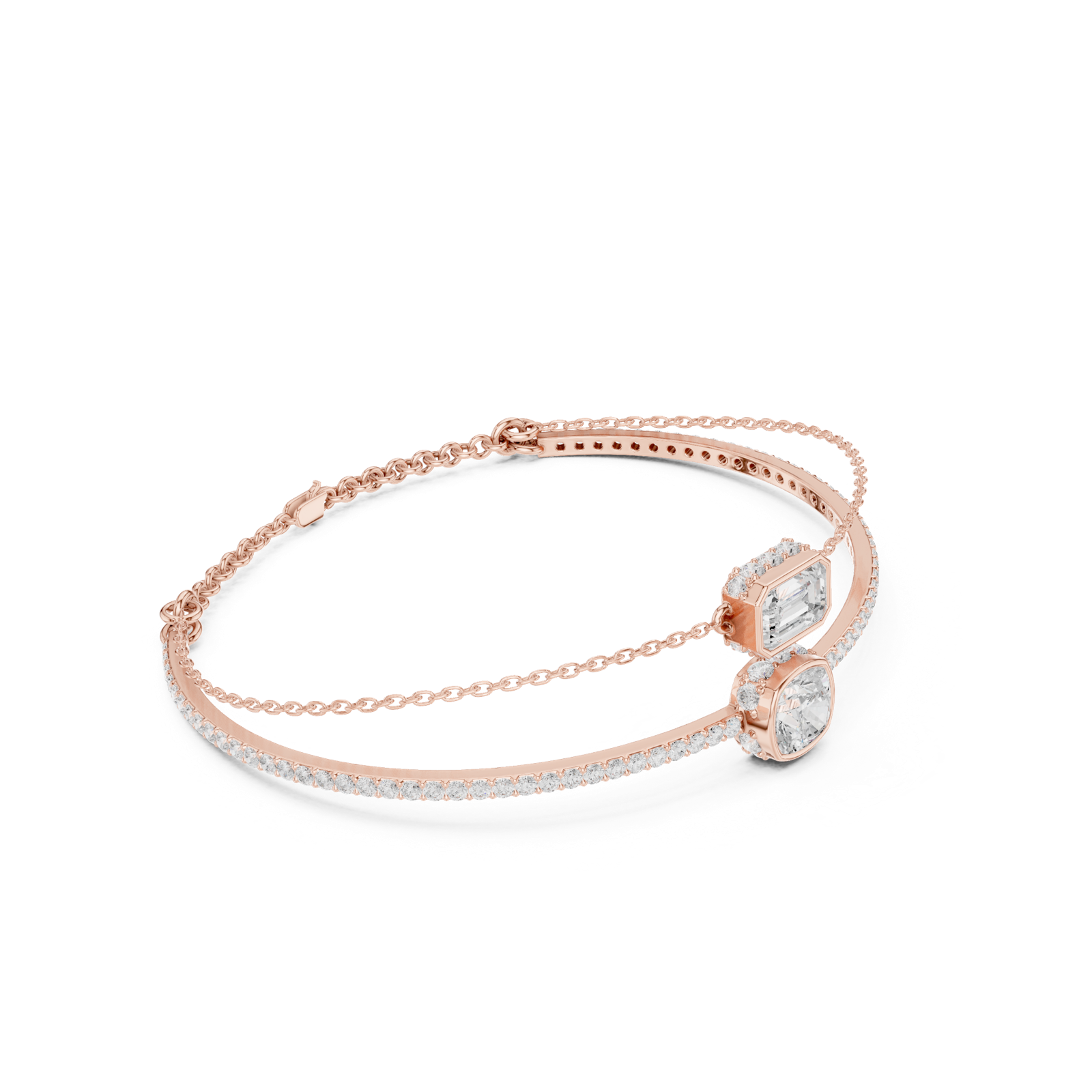 Gold Bracelet SBWB (25), Rose Gold, view 1