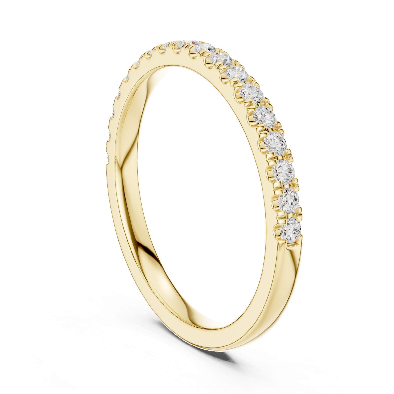 Gold Ring DDLR-789, Yellow Gold, view 1