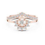 Gold Ring Ledis Ring, Rose Gold, view 4
