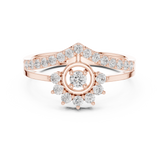 Gold Ring Ledis Ring, Rose Gold, view 4