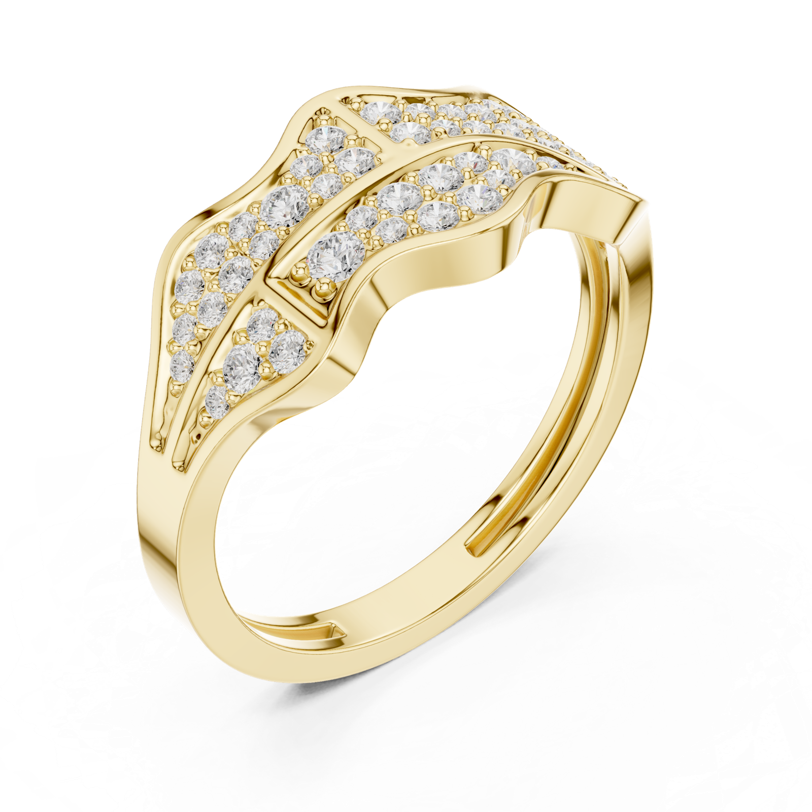 Gold Ring SBMR(20), Yellow Gold, view 2