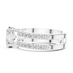 Gold Ring DDLR-1060, White Gold, view 3