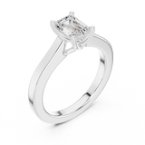 Gold Ring DDLR-1070, White Gold, view 2