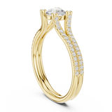 Gold Ring LR-0343, Yellow Gold