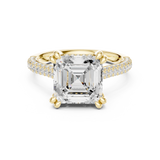 Gold Ring DDLR-952, Yellow Gold, view 4