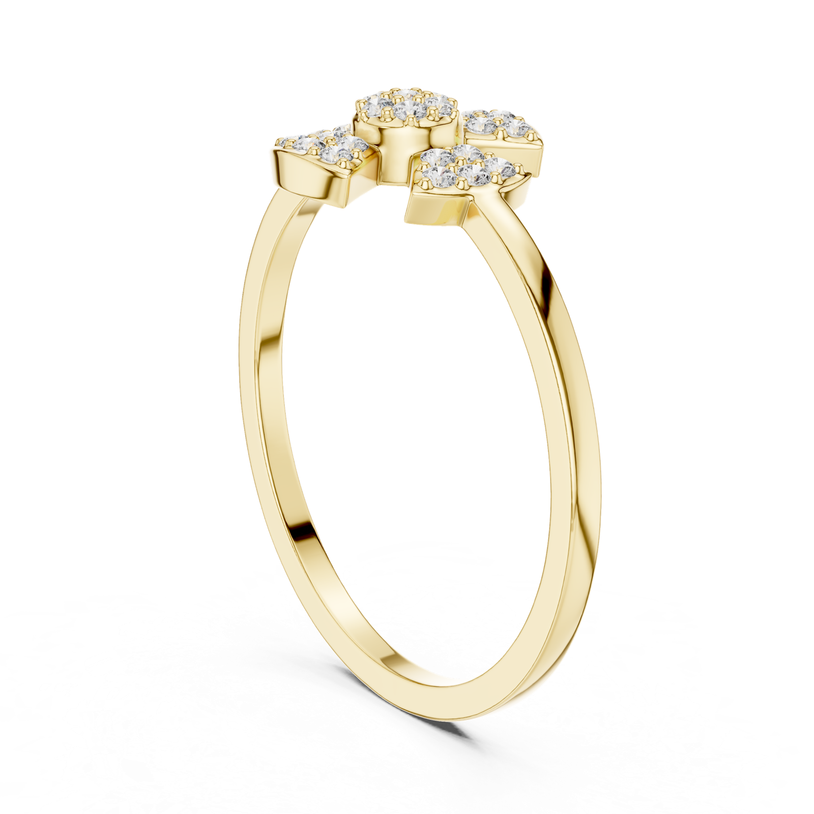 Gold Ring DR-6320, Yellow Gold