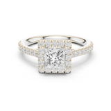 Gold Ring DDLR-919, White Gold