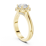 Gold Ring DDLR-338, Yellow Gold, view 1