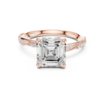 Gold Ring DDLR-961, Rose Gold, view 4