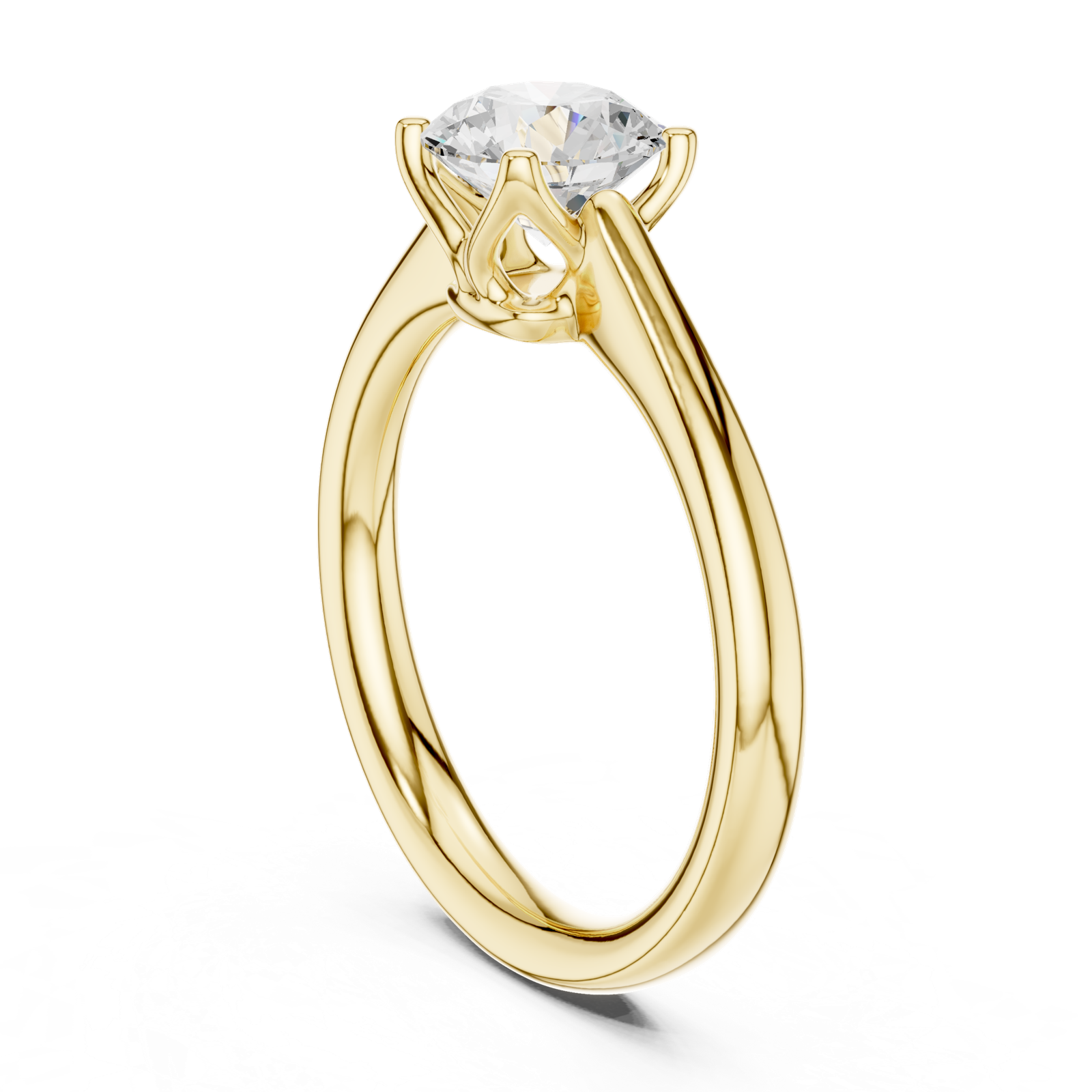 Gold Ring DDLR-563, Yellow Gold