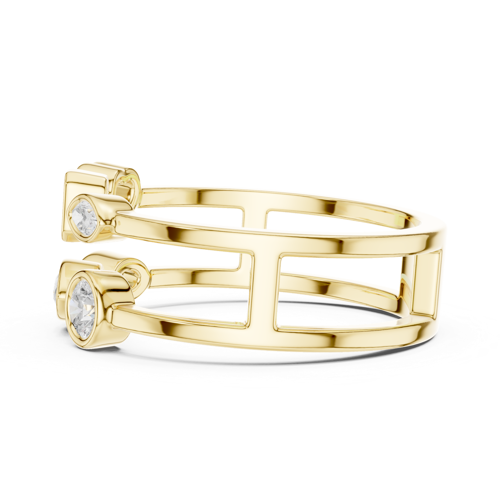 Gold Ring SBWR(16), Yellow Gold, view 3