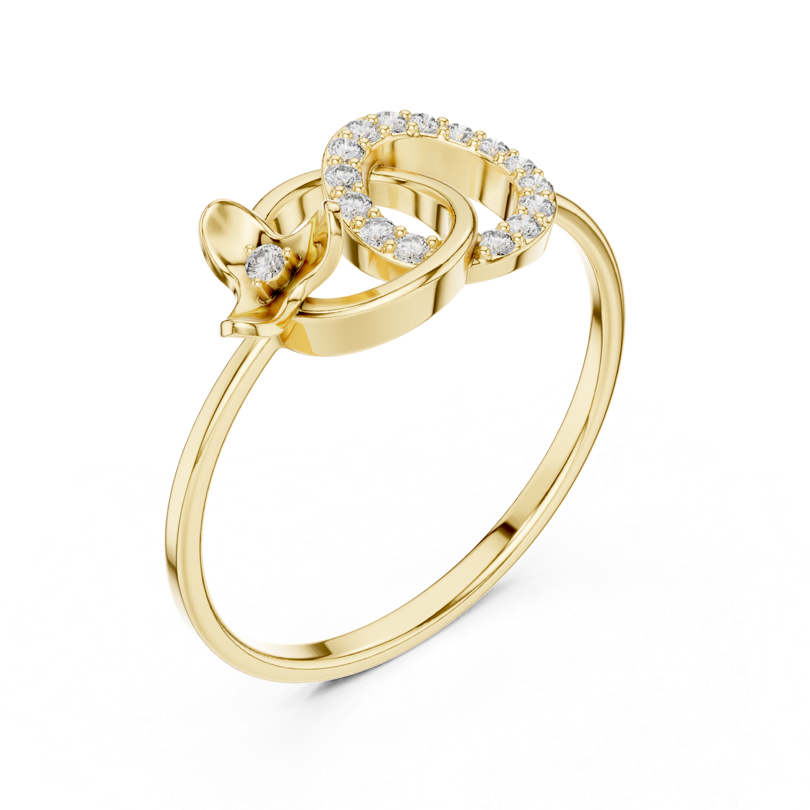 Gold Ring 1 (224), Yellow Gold, view 2
