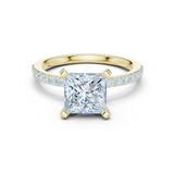 Gold Ring DDLR-890, Yellow Gold