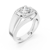 Gold Ring SBMR(21), White Gold, view 2