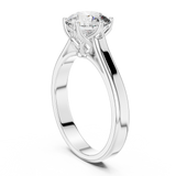 Gold Ring LR-0037, White Gold, view 1
