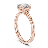 Gold Ring DDLR-536, Rose Gold