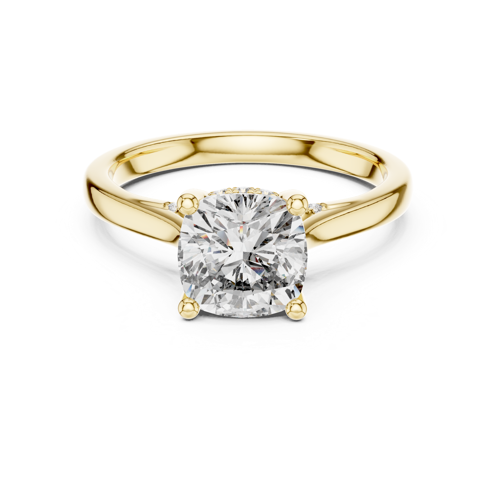 Gold Ring DDLR-163, Yellow Gold