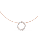 Gold Pendant GNK-0011, Rose Gold, view 1