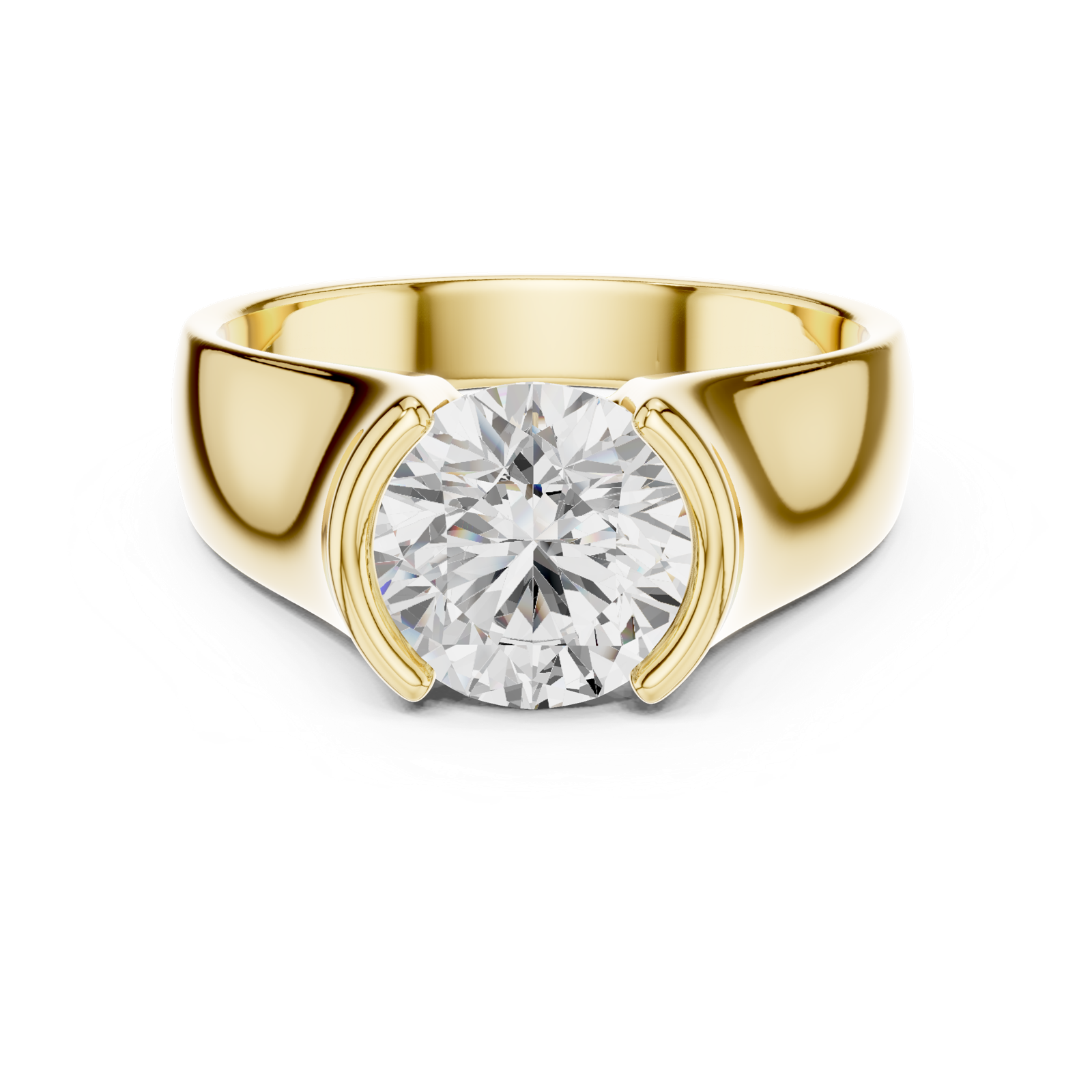 Gold Ring SBMR(11), Yellow Gold, view 4