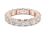 Gold Ring DDLR-691, Rose Gold, view 4