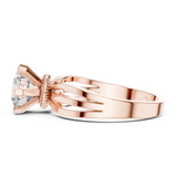 Gold Ring LR-0036, Rose Gold, view 3