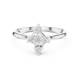Gold Ring 1 (450), White Gold, view 4