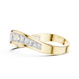 Gold Ring DDLR-009, Yellow Gold, view 3