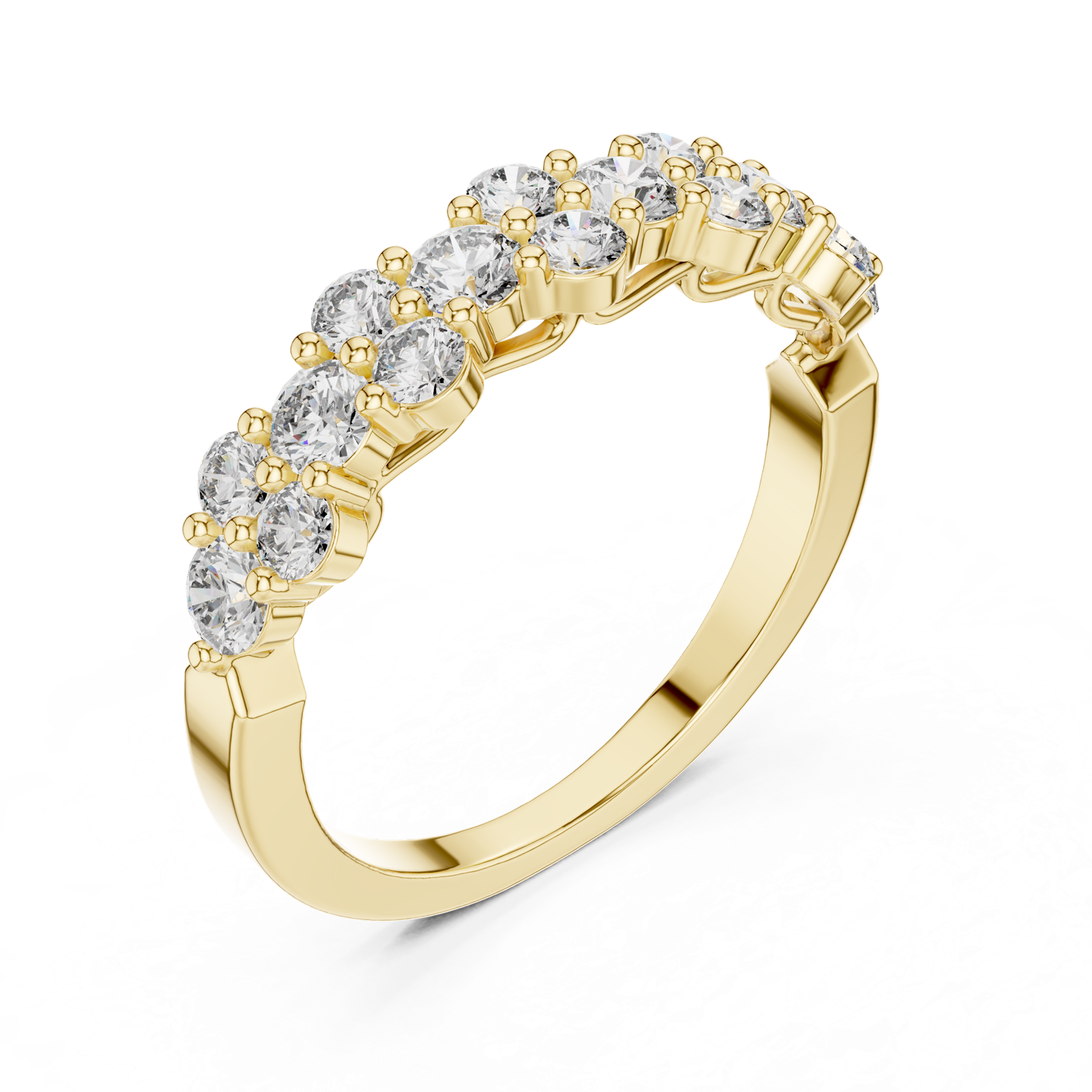 Gold Ring L03-1200, Yellow Gold, view 2