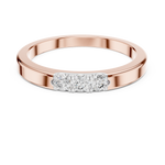 Gold Ring 12-10013@L, Rose Gold