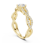 Gold Ring LR-0316, Yellow Gold, view 1