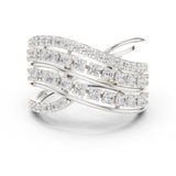 Gold Ring DDLR-820, White Gold