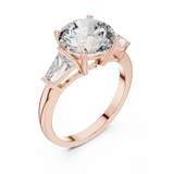 Gold Ring LR-0048, Rose Gold, view 2