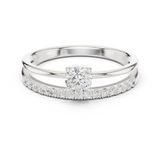 Gold Ring DDLR-832, White Gold