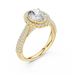Gold Ring DDLR-364, Yellow Gold, view 2