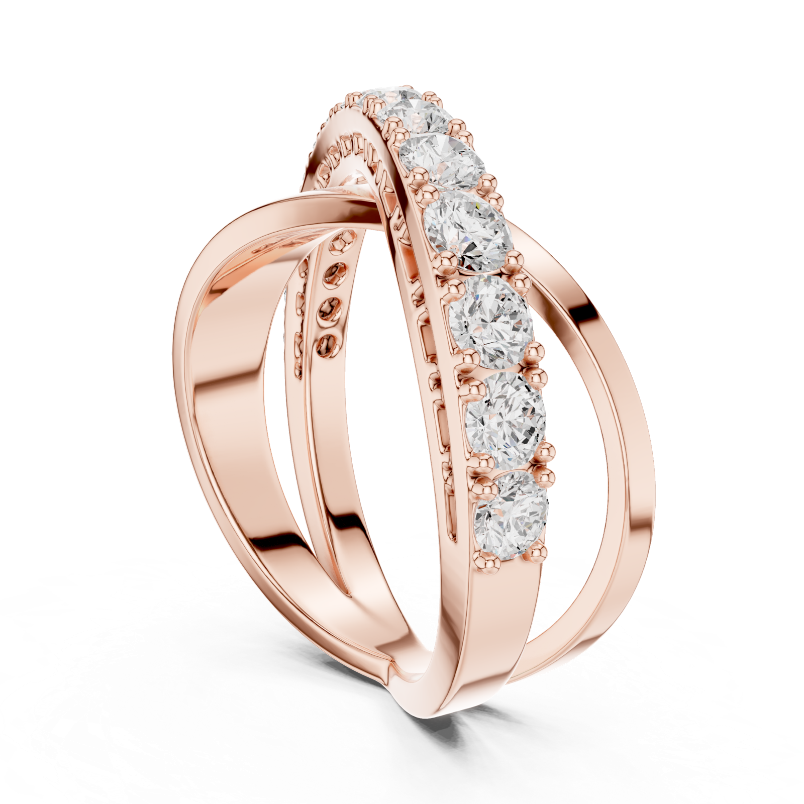 Gold Ring SBWR(53), Rose Gold