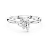 Gold Ring 1 (444), White Gold, view 4