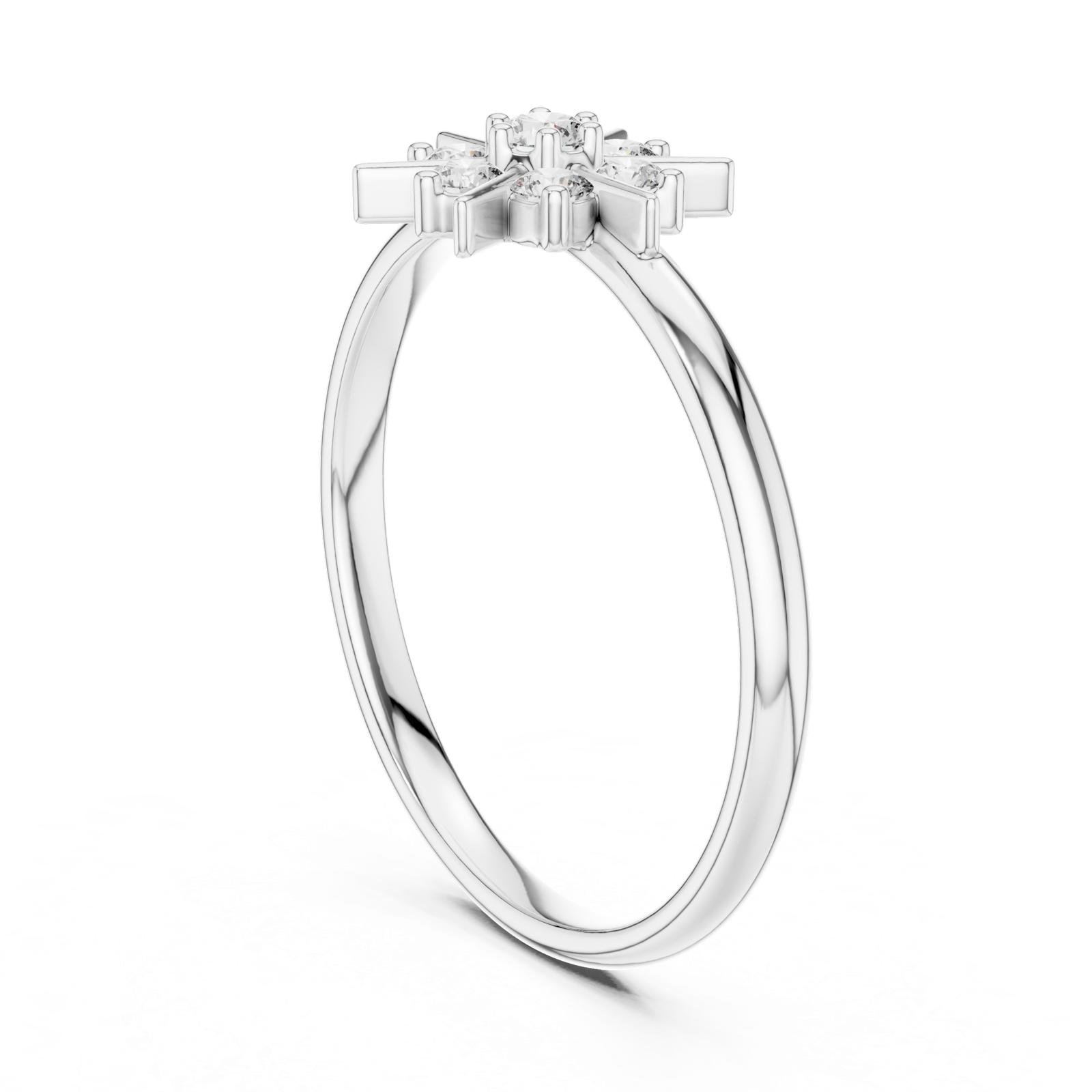Gold Ring 1 (357), White Gold