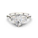 Gold Ring DDLR-895, White Gold