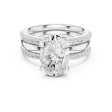 Gold Ring DDLR-948, White Gold, view 4
