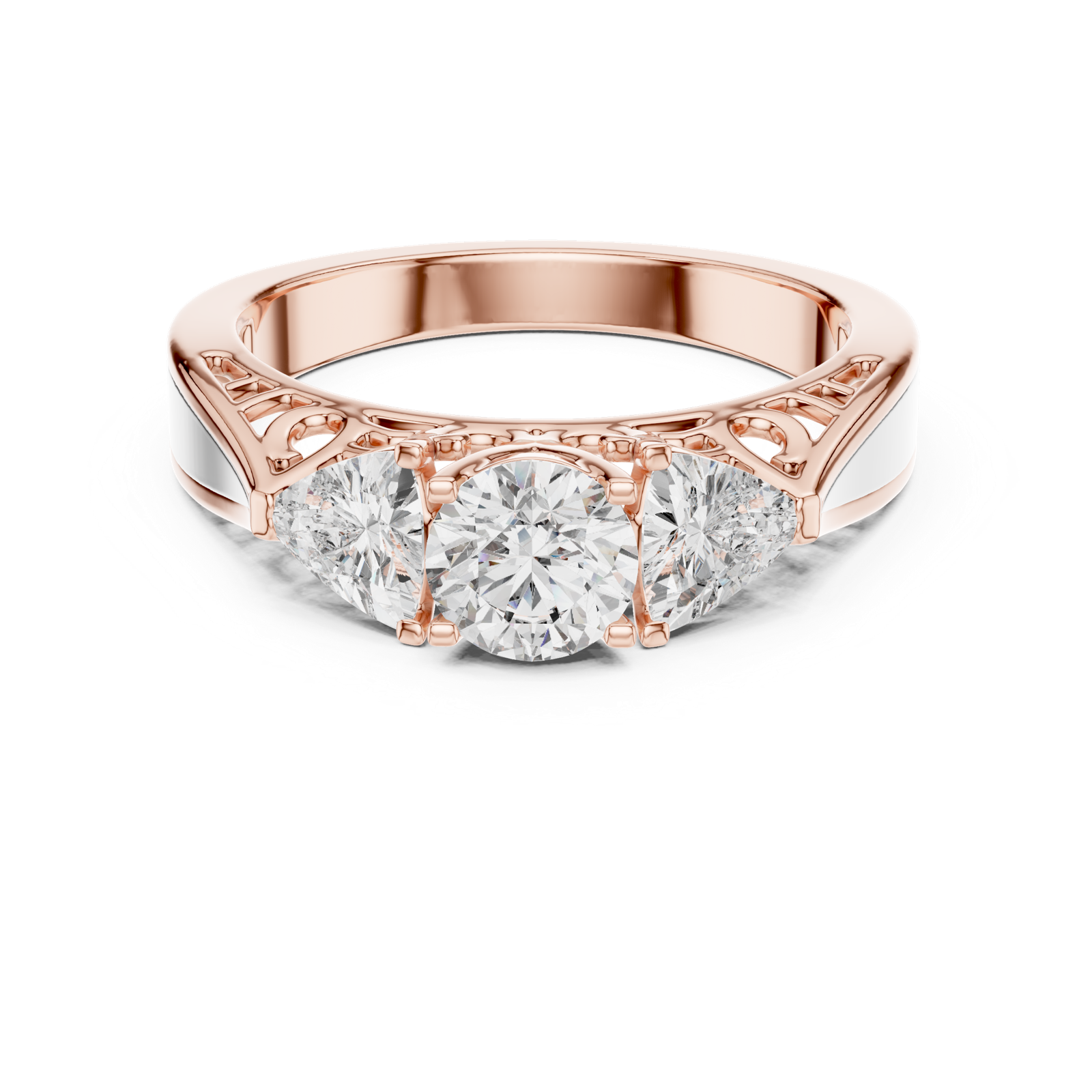 Gold Ring LR-0029, Rose Gold